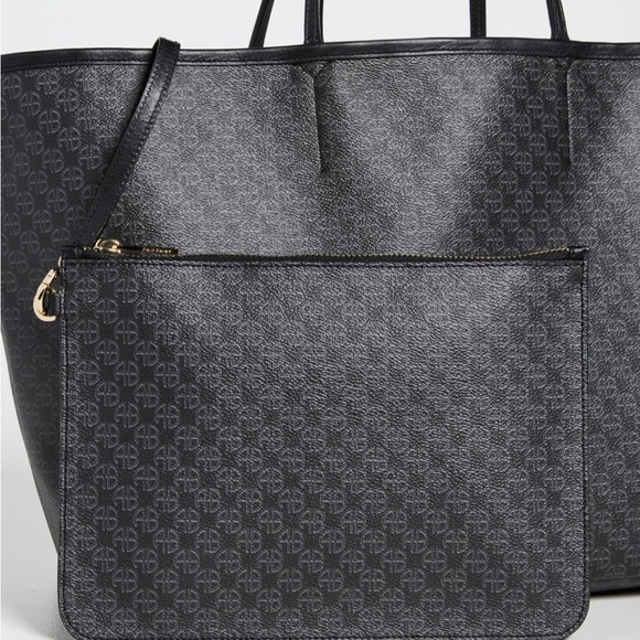 RARE ANINE BING Emma Tote with Wallet Pouch BRAND NEW! - Picture 3 of 8